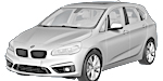 BMW F45 P2127 Fault Code